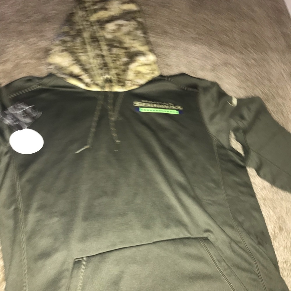 NFL army green hoodie! BRAND NEW! Unisex